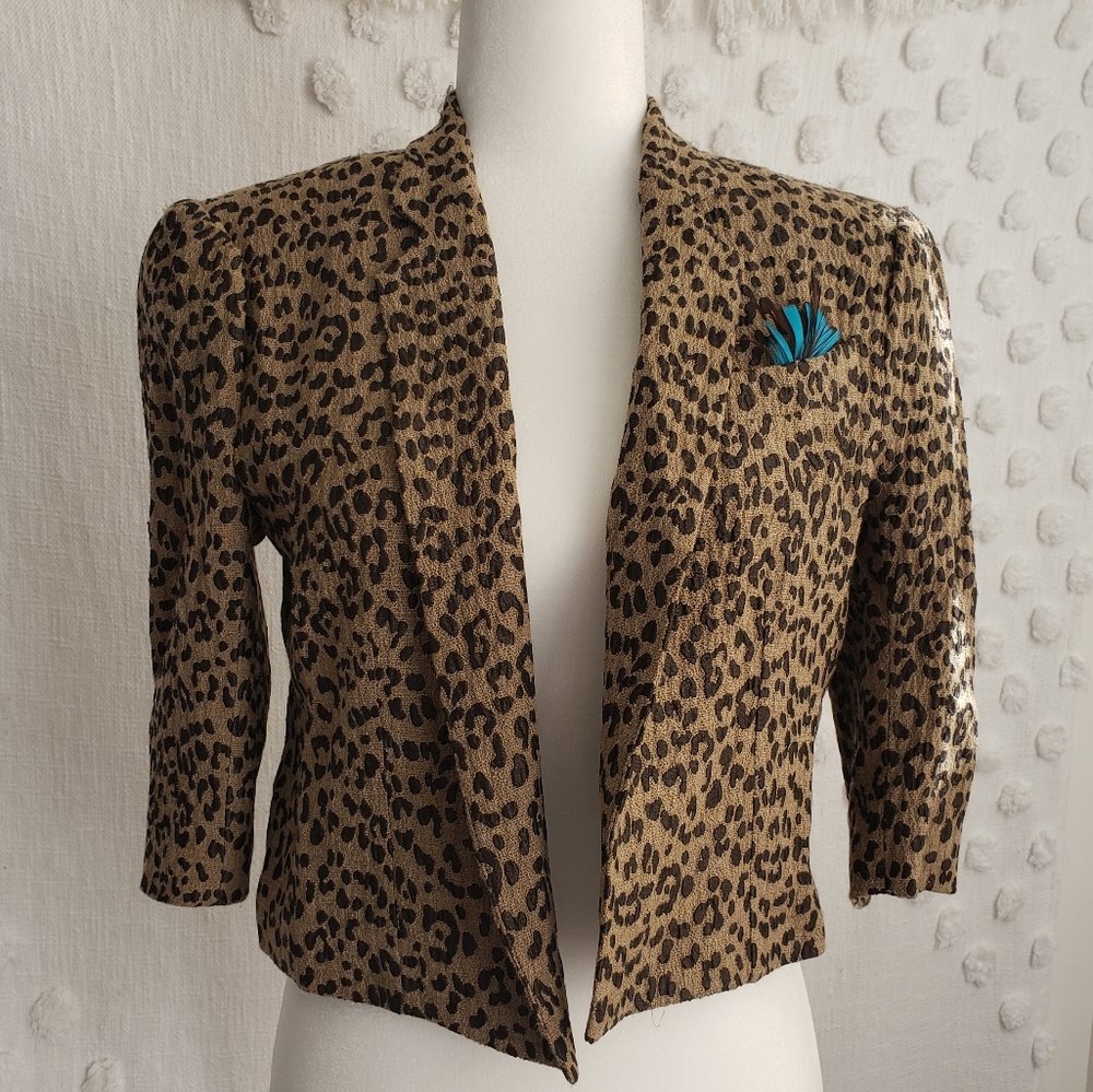 Simone by Katie Nehra Chita Cropped Blazer